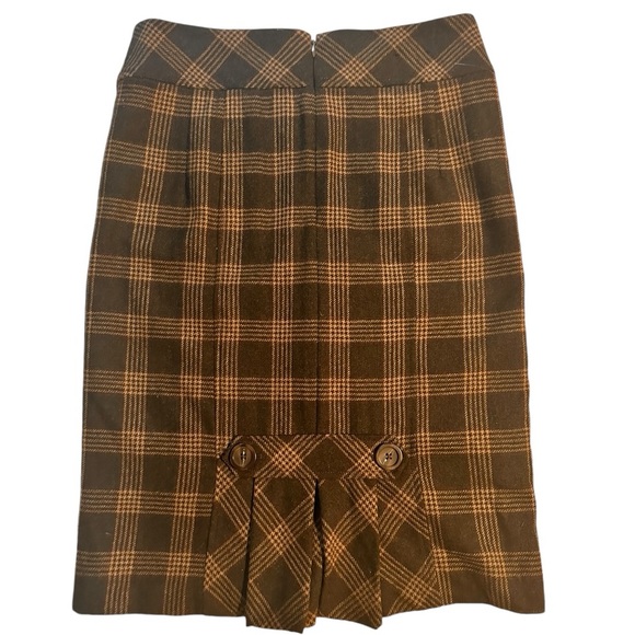 Banana Republic wool lined skirt. Bien and tan size 6! - Picture 5 of 5